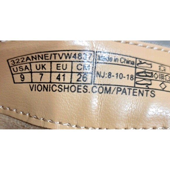 Vionic Western Boots, Gray Suede W/Snakeskin Zip Up Heel Booties Women's Size 9 - Picture 7 of 7